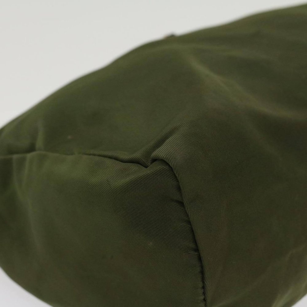 PRADA Pouch Nylon Green Auth yb246 - Picture 7 of 16
